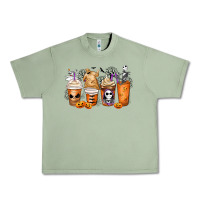 Oil Green nightmare coffee cups Urban Heavy Tee - MaliasSmallBusiness