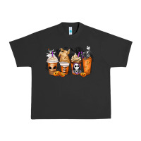 Pigment Black nightmare coffee cups Urban Heavy Tee - MaliasSmallBusiness