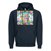 Navy It's a beautiful day for learning tumblr Zipper Hoodie - TumblerDesignByShophia