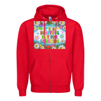 Red It's a beautiful day for learning tumblr Zipper Hoodie - TumblerDesignByShophia