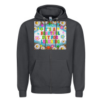 It's A Beautiful Day For Learning Tumblr Zipper Hoodie | Teevron