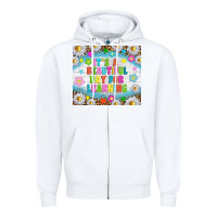 White It's a beautiful day for learning tumblr Zipper Hoodie - TumblerDesignByShophia