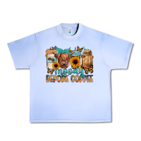 Moody Before Coffee Urban Heavy Tee | Teevron