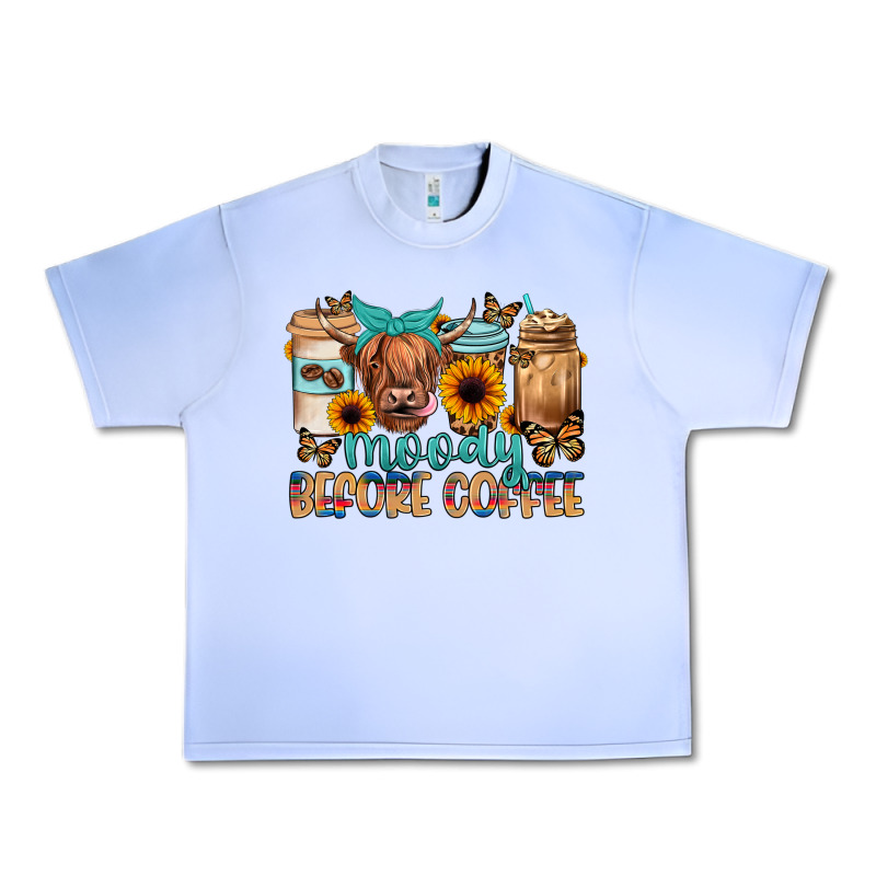Moody Before Coffee Urban Heavy Tee by JahusDesignShop | Teevron