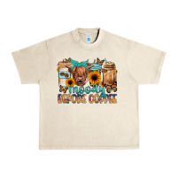 Sandshell moody before coffee Urban Heavy Tee - JahusDesignShop