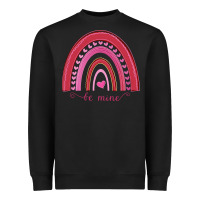 Black Valentines Day Rainbow Heavyweight Sweatshirt - Bettercallsaul