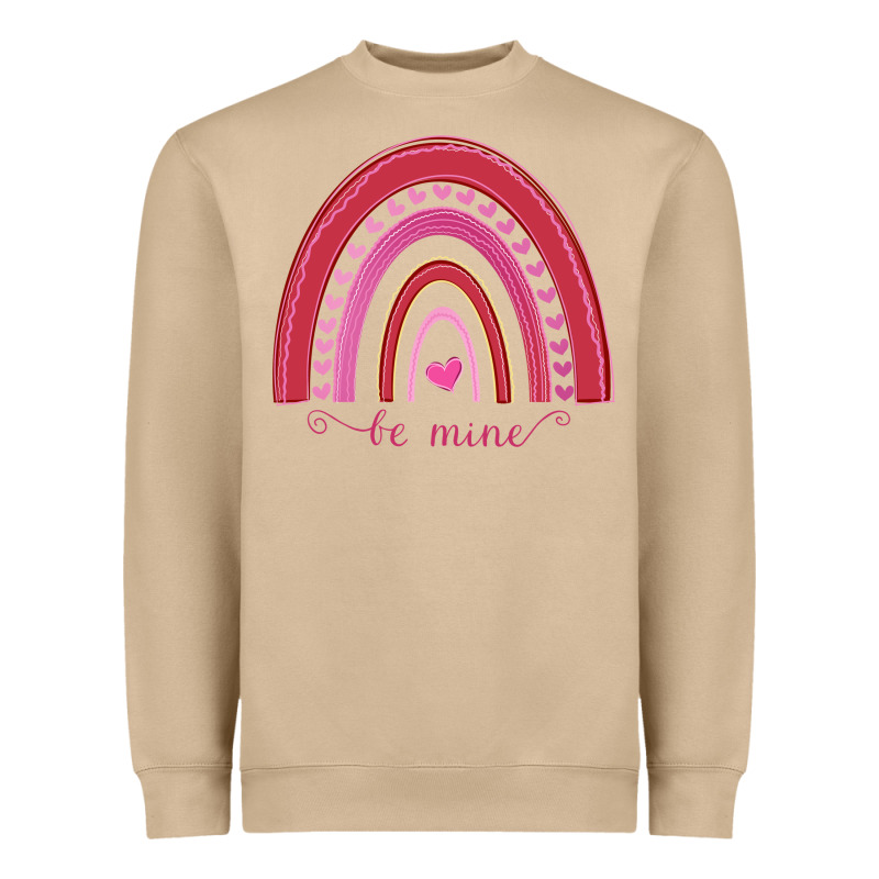 Valentines Day Rainbow Heavyweight Sweatshirt by Bettercallsaul | Teevron