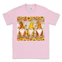 Bubblegum Pink Thankful Gnomes Classic Tee - MaliasSmallBusiness