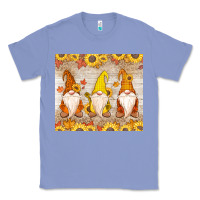 Colony Blue Thankful Gnomes Classic Tee - MaliasSmallBusiness