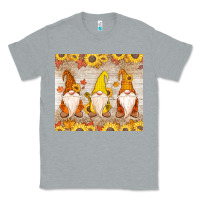 Heather Grey Thankful Gnomes Classic Tee - MaliasSmallBusiness