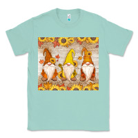 Seafoam Thankful Gnomes Classic Tee - MaliasSmallBusiness