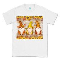 White Thankful Gnomes Classic Tee - MaliasSmallBusiness