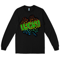 Black lucky st patrick s day Long Sleeve Tee - Artiststas