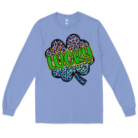Colony Blue lucky st patrick s day Long Sleeve Tee - Artiststas