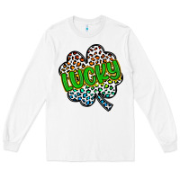 White lucky st patrick s day Long Sleeve Tee - Artiststas