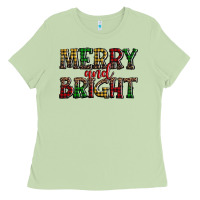 Matcha merry and bright Ladies Tee - AdoDesignShop