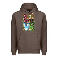 Coffee Love Easter gnome Easter Day Premium Hoodie - CowGirlArtShop