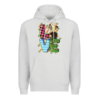 Dove Grey Love Easter gnome Easter Day Premium Hoodie - CowGirlArtShop