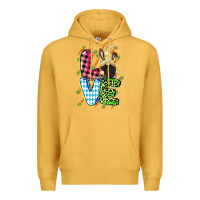 Mustard Love Easter gnome Easter Day Premium Hoodie - CowGirlArtShop