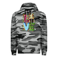 Slate Camo Love Easter gnome Easter Day Premium Hoodie - CowGirlArtShop