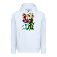 White Love Easter gnome Easter Day Premium Hoodie - CowGirlArtShop