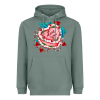 Sage valentines day cakes olivia creates design Heavyweight Hoodie - OliviaCreatesArt