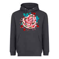Valentines Day Cakes Olivia Creates Design Heavyweight Hoodie | Teevron