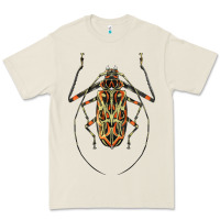 Bone Acrocinus Beetle Illustrations Premium Tee - LillyAllenDesigns