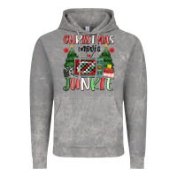 Cloud Rock Christmas movie junkie Vintage Hoodie - MaliasSmallBusiness