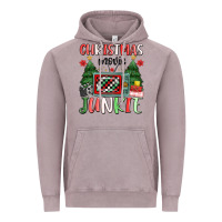 Vintage Zinc Christmas movie junkie Vintage Hoodie - MaliasSmallBusiness