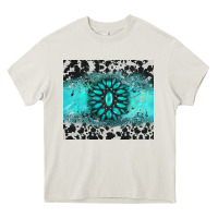 Cream gemstone cowhide Heavy Core Tee - AdoDesignShop