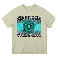 Mossy gemstone cowhide Heavy Core Tee - AdoDesignShop