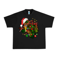 Black Christmas Texas map Urban Heavy Tee - NancyCooperArtShop