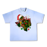 Grape Ice Christmas Texas map Urban Heavy Tee - NancyCooperArtShop