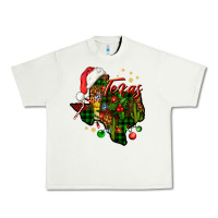 Pistachio Christmas Texas map Urban Heavy Tee - NancyCooperArtShop