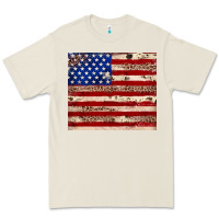 Bone American flag leopard cowhide Premium Tee - JahusDesignShop