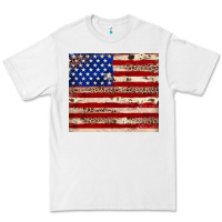 White American flag leopard cowhide Premium Tee - JahusDesignShop