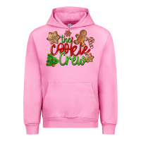 Fuchsia Pink The Cookie Crew Christmas Urban Hoodie - LillyAllenDesigns