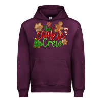 Mauve Wine The Cookie Crew Christmas Urban Hoodie - LillyAllenDesigns