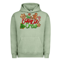 Pigment Oil Green The Cookie Crew Christmas Urban Hoodie - LillyAllenDesigns