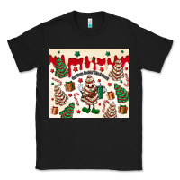Black Boojee Christmas cake Classic Tee - MaliasSmallBusiness