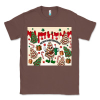 Chestnut Boojee Christmas cake Classic Tee - MaliasSmallBusiness