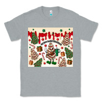 Heather Grey Boojee Christmas cake Classic Tee - MaliasSmallBusiness
