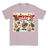Lilac Boojee Christmas cake Classic Tee - MaliasSmallBusiness