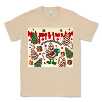 Mushroom Boojee Christmas cake Classic Tee - MaliasSmallBusiness