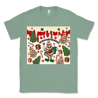 Sage Boojee Christmas cake Classic Tee - MaliasSmallBusiness