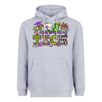 Heather Grey mardi gras pharmacy tech Heavyweight Hoodie - OliviaCreatesArt