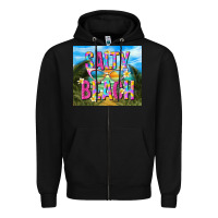 Black salty beach Zipper Hoodie - TumblerDesignByShophia