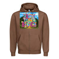 Chestnut salty beach Zipper Hoodie - TumblerDesignByShophia