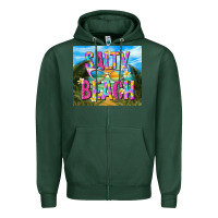 Sports Green salty beach Zipper Hoodie - TumblerDesignByShophia